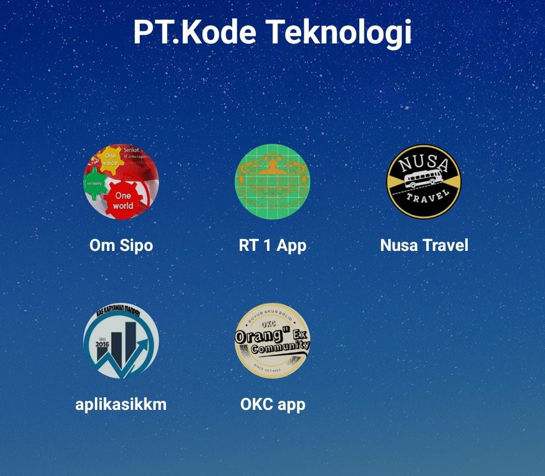 Aplikasi Web & APK
